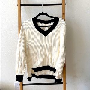 C’isa open back sweater
